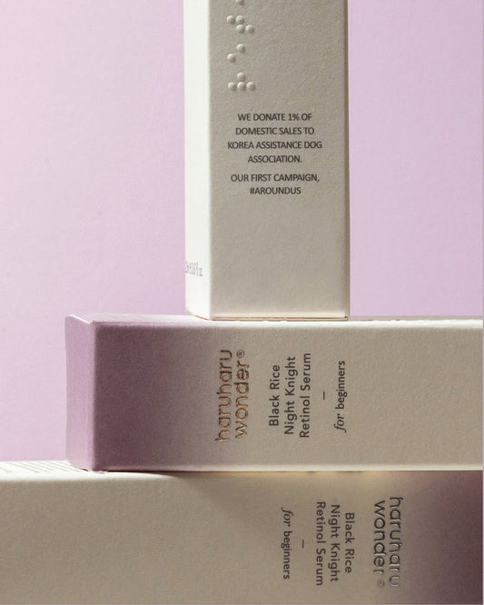 Haruharu Wonder - Black Rice Night Knight Retinol Serum - Night Serum with Retinolem and Rice Ferment - 20ml