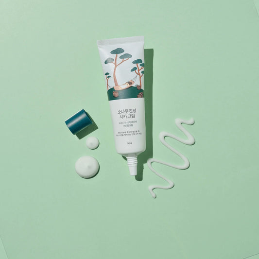 Round Lab - Pine Calming Cica Cream - Moisturizing and Nourishing Cream - 50 ml