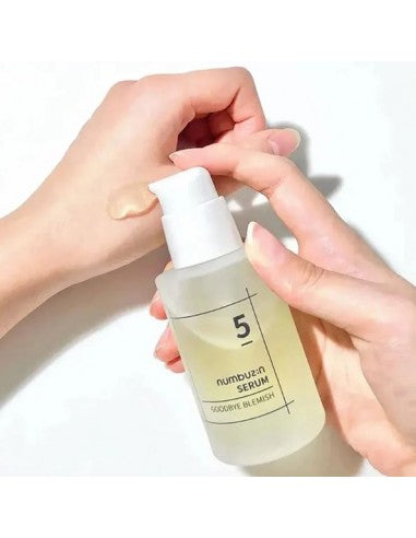Numbuzin - No.5 Goodbye Blemish Serum - Serum for Imperfections with Niacinamide and Vitamin C - 50ml,