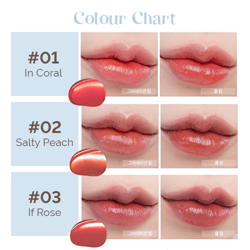 Rom&Nd Dewy-Full Water Tint Lip Tint 01 In Coral 5g