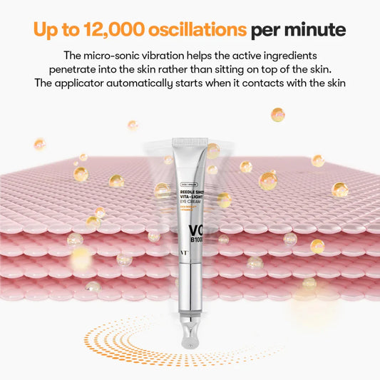 VT Cosmetics - Reedle Shot Vita-Light Eye Cream - Illuminating Eye Cream - 15ml