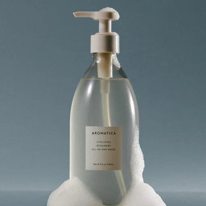 Aromatica - Vitalizing Rosemary All-in- One Wash - Universal Wash Gel - 300ml