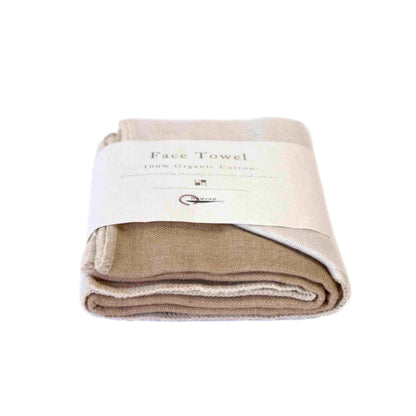 Toallas faciales de alta absorción - Orgánicas: Verde / 35cmx35cm