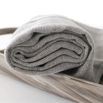 Toallas de baño de alta absorción - Binchotan, lino natural: Lino Natural / 32 x 85 cm