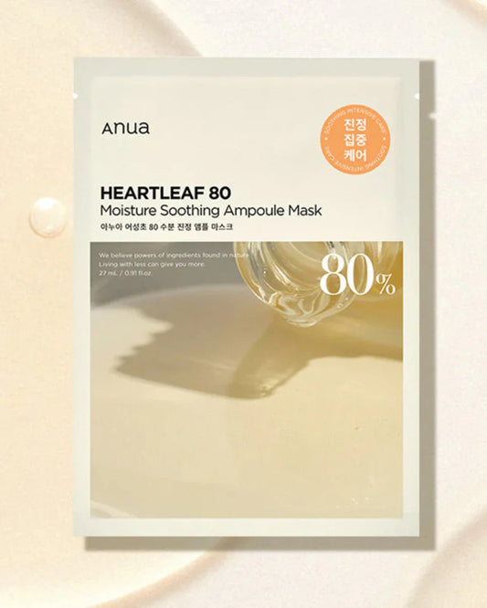 Heartleaf 80 Moisture Soothing Ampoule Mask