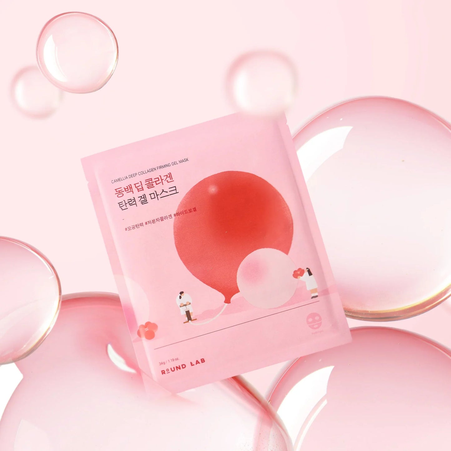 Round Lab - Camellia Deep Collagen Firming Gel Mask
