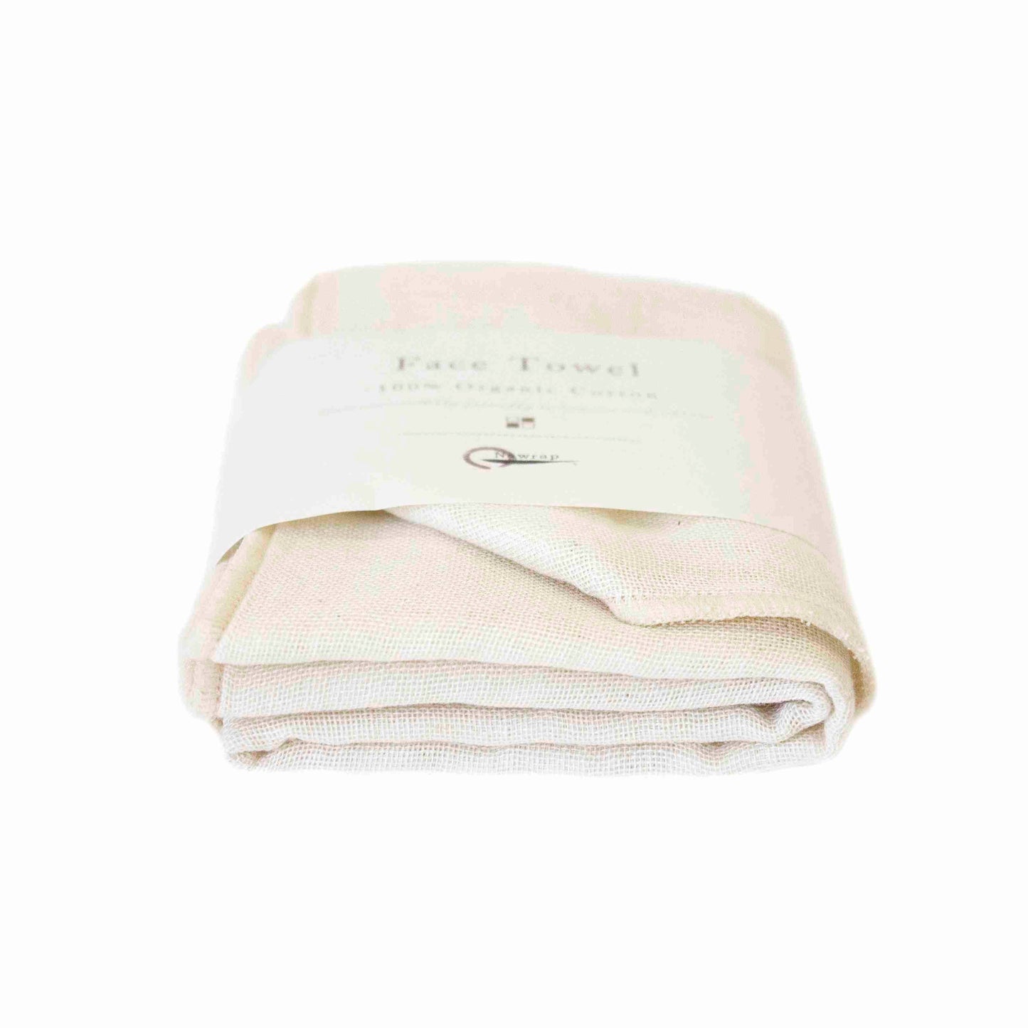Toallas faciales de alta absorción - Orgánicas: Marfil / 35cmx35cm