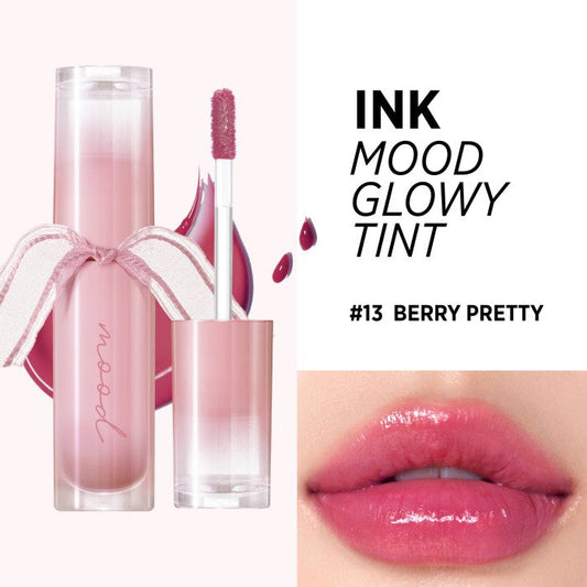 Peripera - Ink Mood Glowy Tint - Longlasting Lip Tint - 13 Berry Pretty