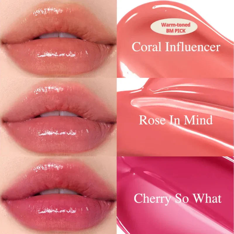 Peripera - Ink Mood Glowy Tint - Longlasting Lip Tint - 02 Coral Influencer