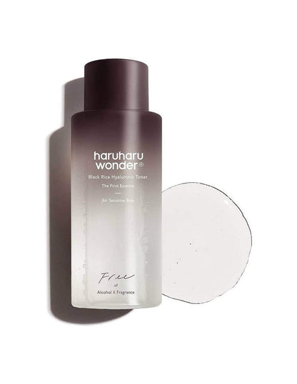 Black rice hyaluronic toner for sensitive skin