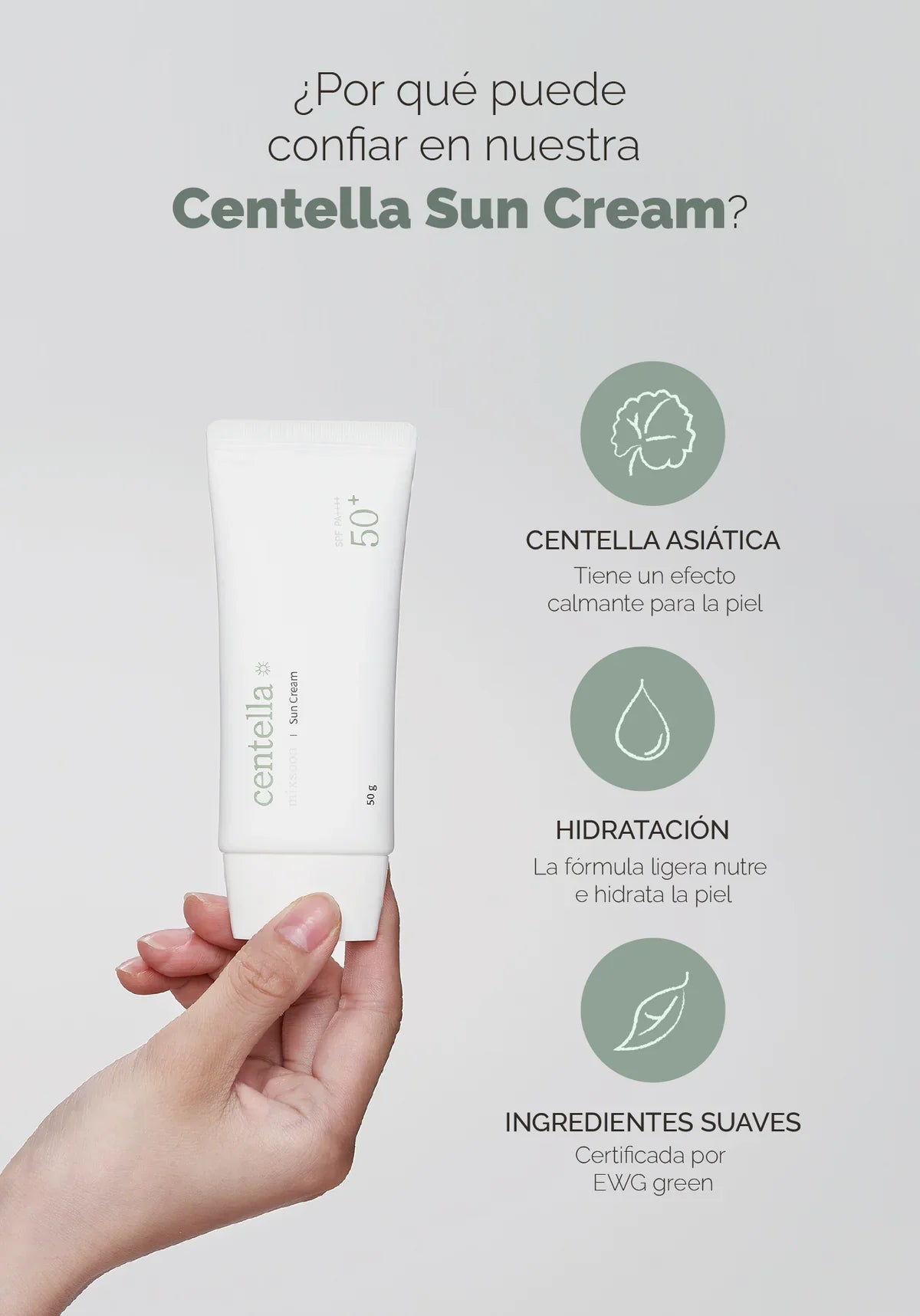 Mixsoon centella Sun Cream 