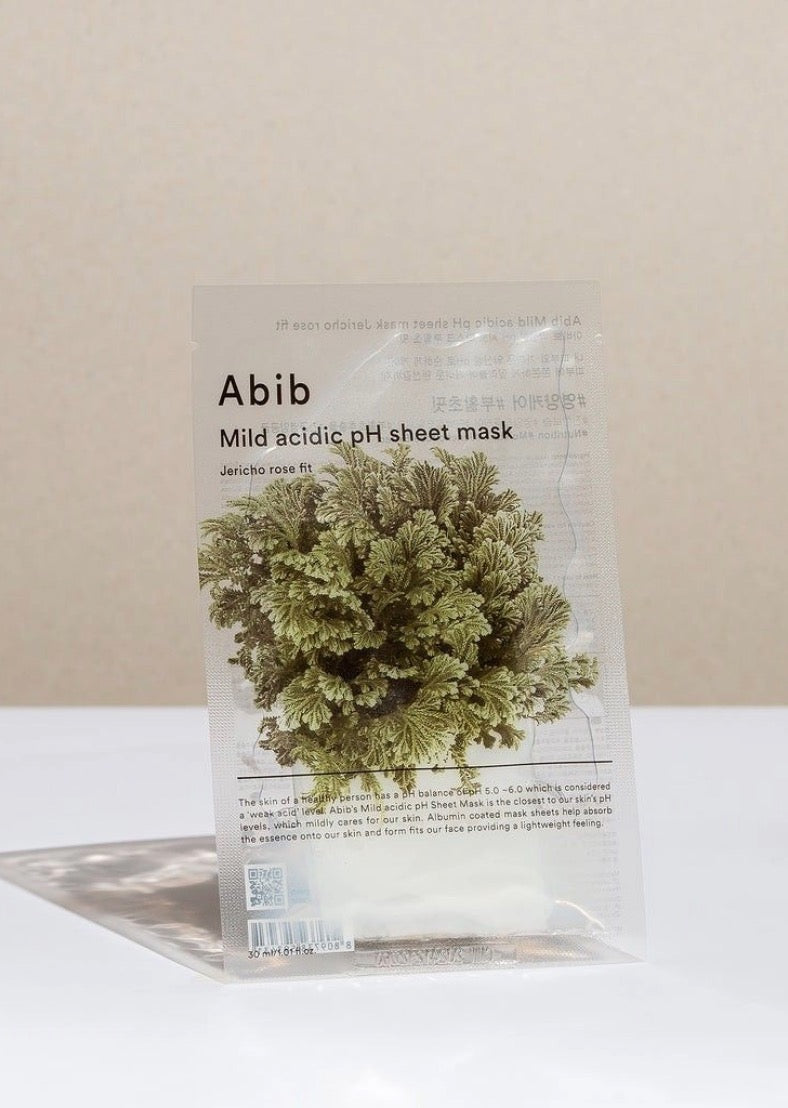 Abib - Mild Acidic pH Sheet Mask Jericho Rose Fit - Gentle Sheet Mask - 30ml