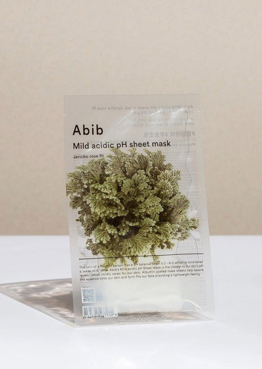 Abib - Mild Acidic pH Sheet Mask Jericho Rose Fit - Gentle Sheet Mask - 30ml