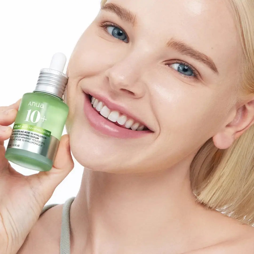 Anua - Azelaic Acid 10 Hyaluron Redness Soothing Serum - Serum with Azelaic Acid and Hyaluronic Acid - 30ml