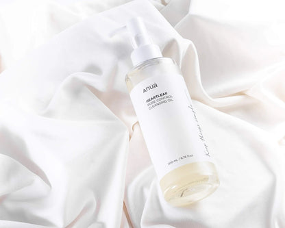 Anua Heartleaf Aceite Desmaquillante y Limpiador de Poros | Limpieza Suave para Piel Sensible – Cosmética Coreana K-Beauty (200ml)