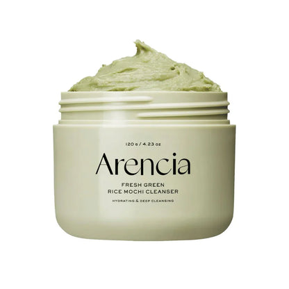 Arencia - Fresh Green Rice Mochi Cleanser - Moisturizing and Cleansing Face Wash - 120g, Fresh Green Rice Mochi,