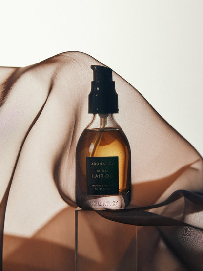 Aromatica - Ritual Hair Oil Jasmine & Vetiver - Nourishing Hair Oil - 50ml