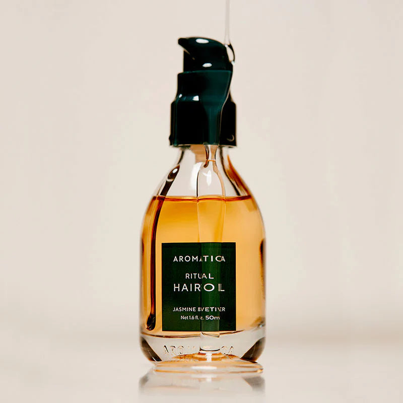 Aromatica - Ritual Hair Oil Jasmine & Vetiver - Nourishing Hair Oil - 50ml