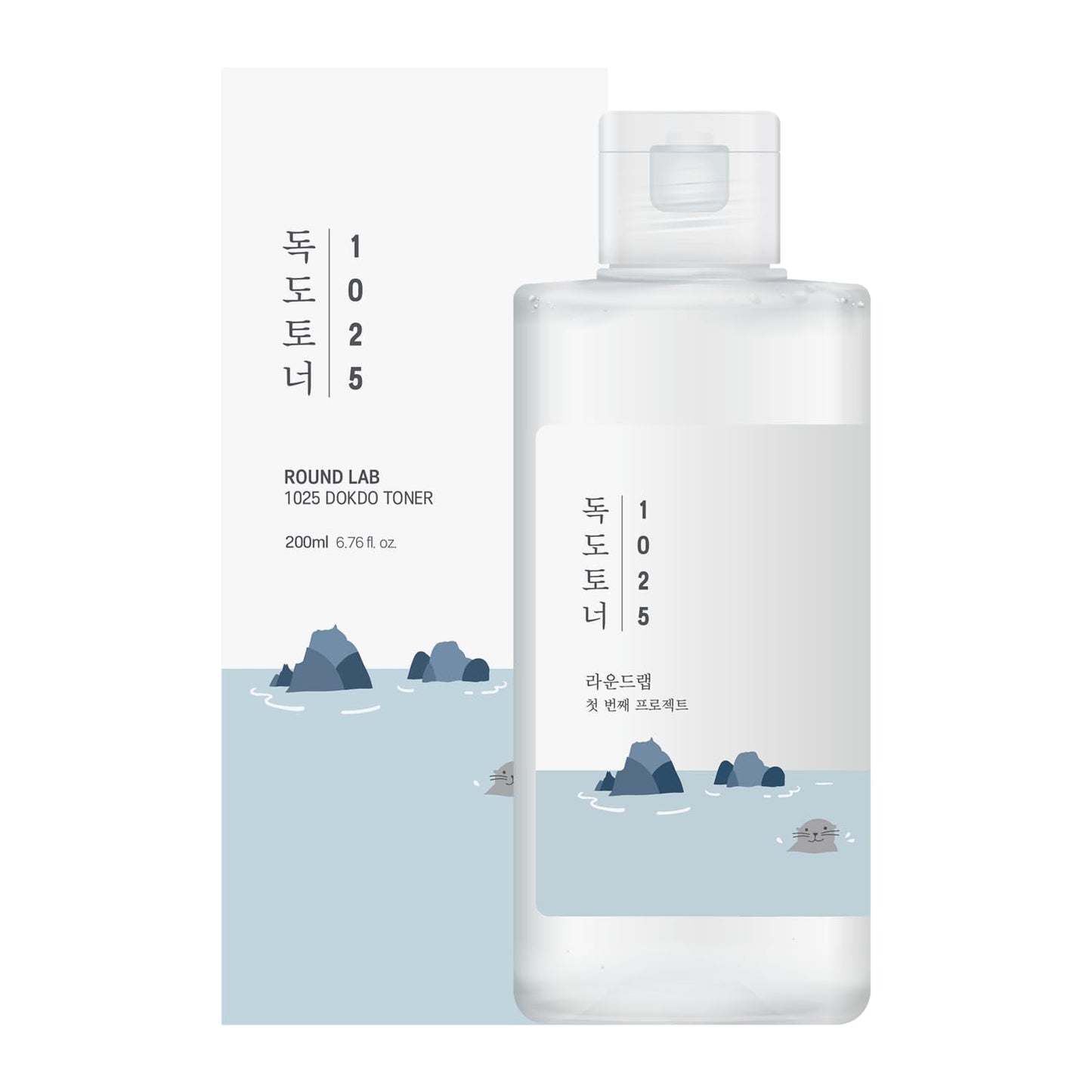 Round Lab - 1025 Dokdo Toner - Smoothing Facial Toner - 200ml