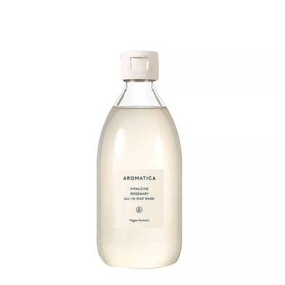 Aromatica - Vitalizing Rosemary All-in- One Wash - Universal Wash Gel - 300ml