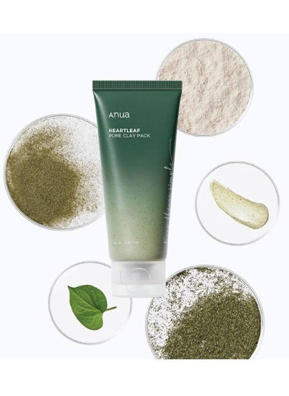 Heartleaf Pore Clay Pack - Clay Mask with Astragalus