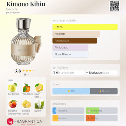 DECORTE KIMONO KIHIN eau de toilette