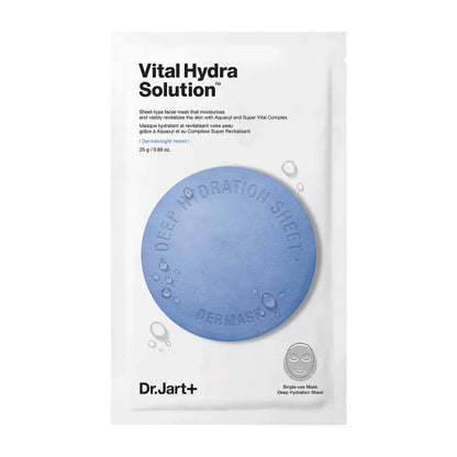 Dr.Jart+ - Dermask Water Jet Vital Hydra Solution - Moisturizing Mask - 25g, Hydrating