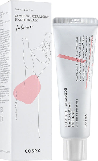 Cosrx - Balancium Comfort Ceramide Hand Cream Intense - Soothing Hand Cream - 50ml
