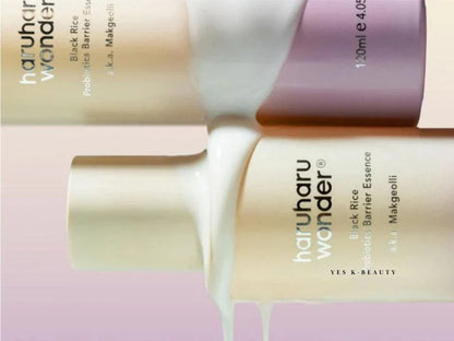 Haruharu Wonder - Black Rice Probiotics Barrier Essence a.k.a. Makgeolli - Soothing Face Essence - 120ml