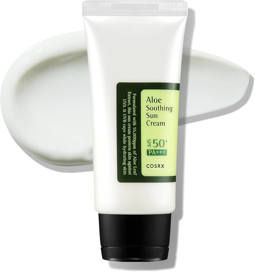COSRX - Aloe Soothing Sun Cream SPF50+/PA+++ - Moisturizing Sunscreen - 50ml