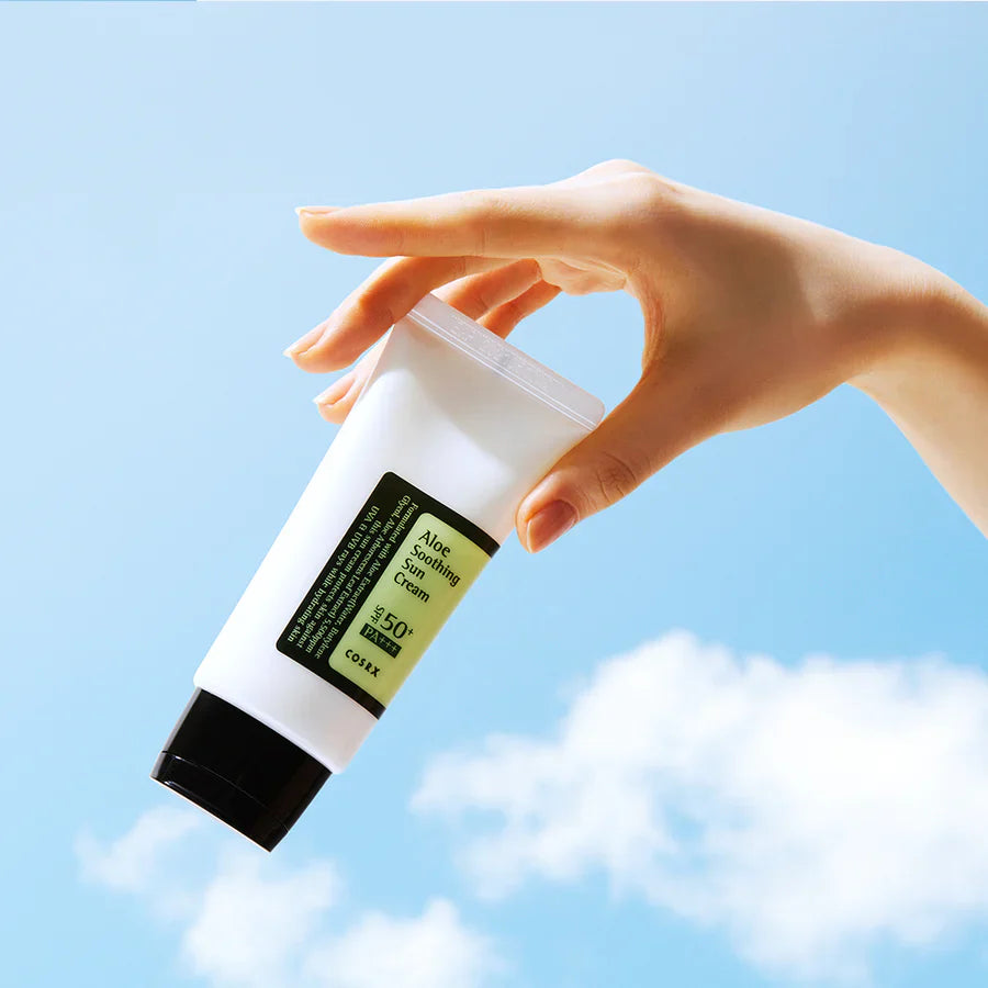 COSRX - Aloe Soothing Sun Cream SPF50+/PA+++ - Moisturizing Sunscreen - 50ml