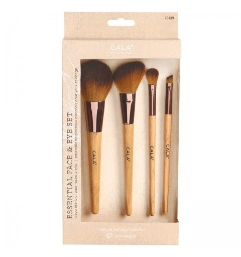 Natural Bamboo Essential Face Eye Sets 4pcs