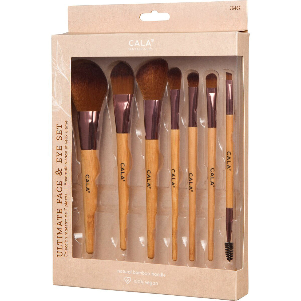 Natural Bamboo Face Eye Ultimate 7pcs