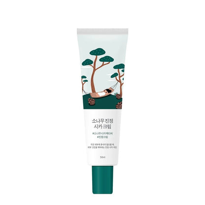 Round Lab - Pine Calming Cica Cream - Moisturizing and Nourishing Cream - 50 ml
