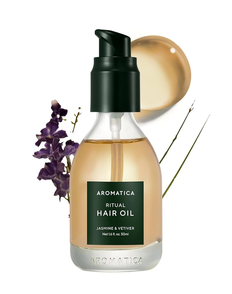 Aromatica - Ritual Hair Oil Jasmine & Vetiver - Nourishing Hair Oil - 50ml