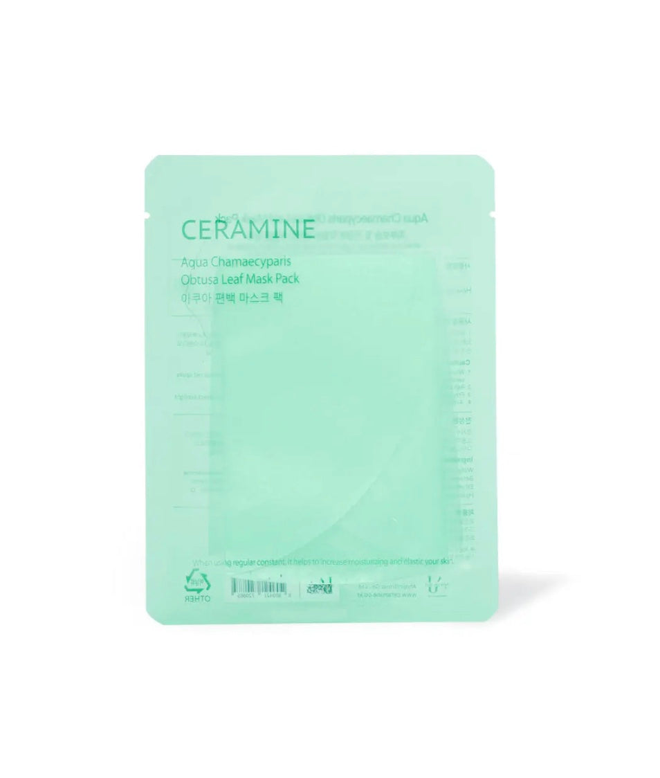 Regalo Aqua Chamaecyparis Obtusa Leaf Mask
