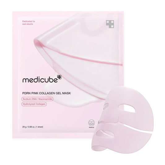 Medicube - PDRN Pink Collagen Jelly Gel Mask - Firming Hydrogel Face Mask - 1pc/28g