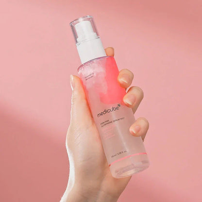 Medicube – PDRN Pink Glutathione Serum Mist | Bruma Iluminadora & Reparadora · Antioxidante 100ml