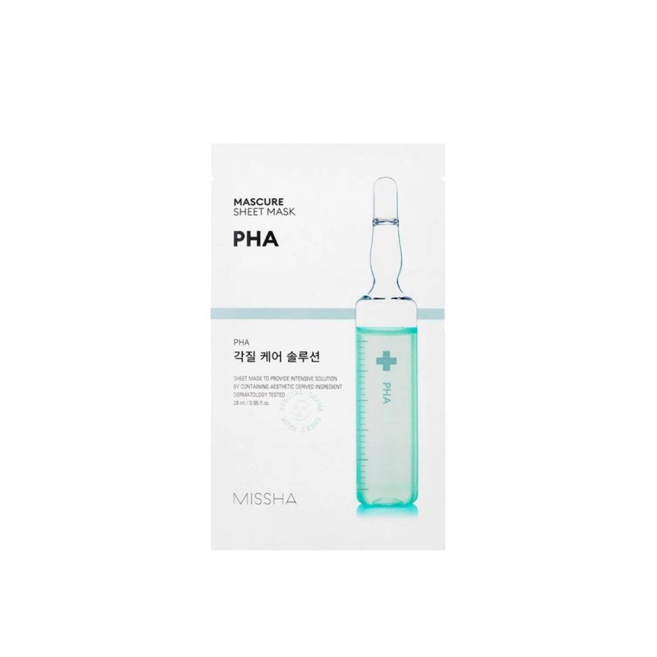 Missha - Mascure Peeling Solution Sheet Mask - PHA - PHA Acid Sheet Mask - 28ml, PHA
