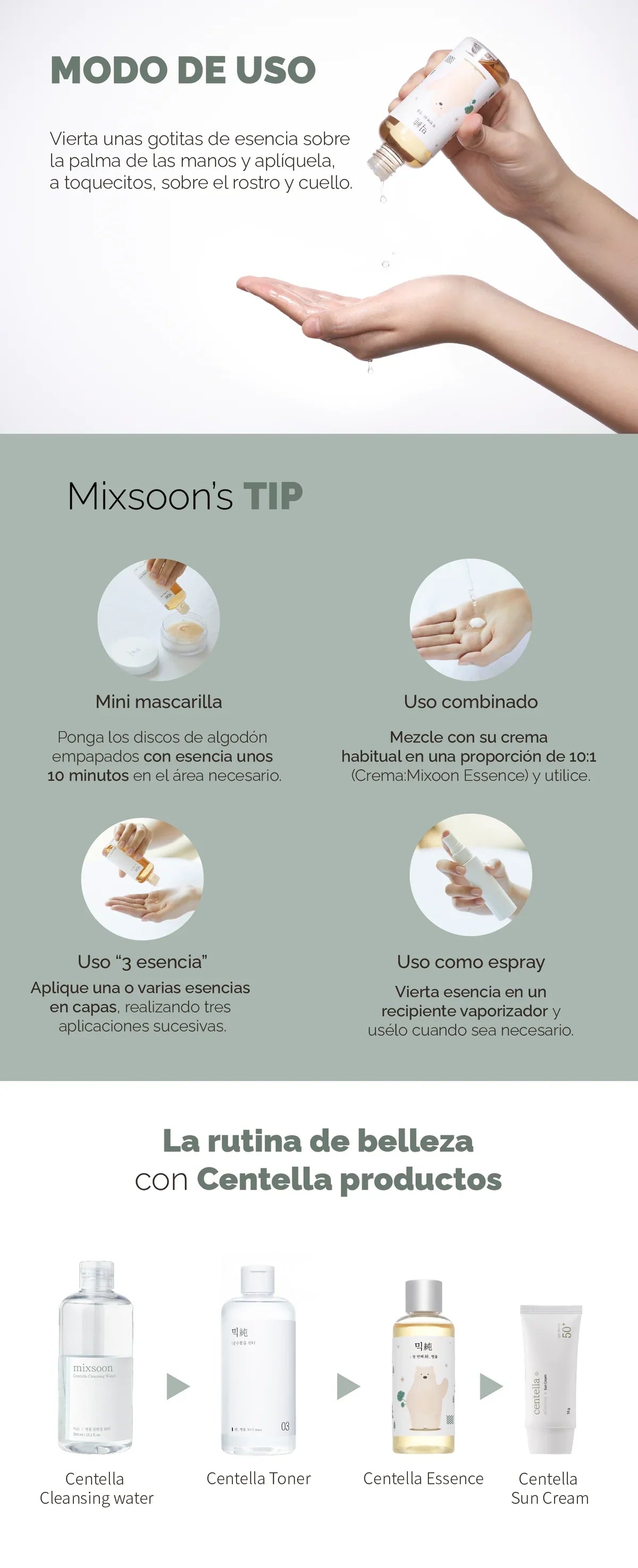 Mixsoon Centella Asiatica Essence mini 30ml