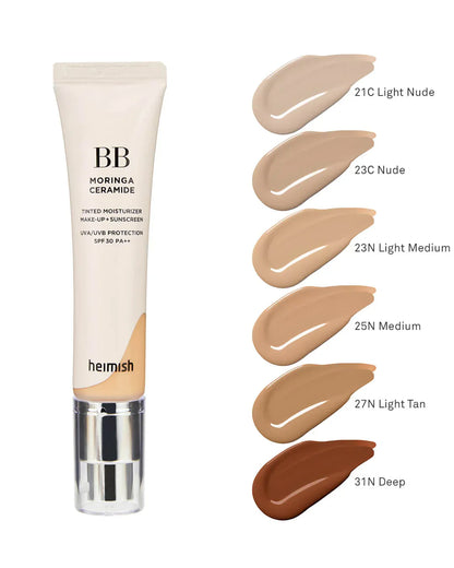 Moringa Ceramide BB Cream SPF 30 PA++ 21 Light Beige