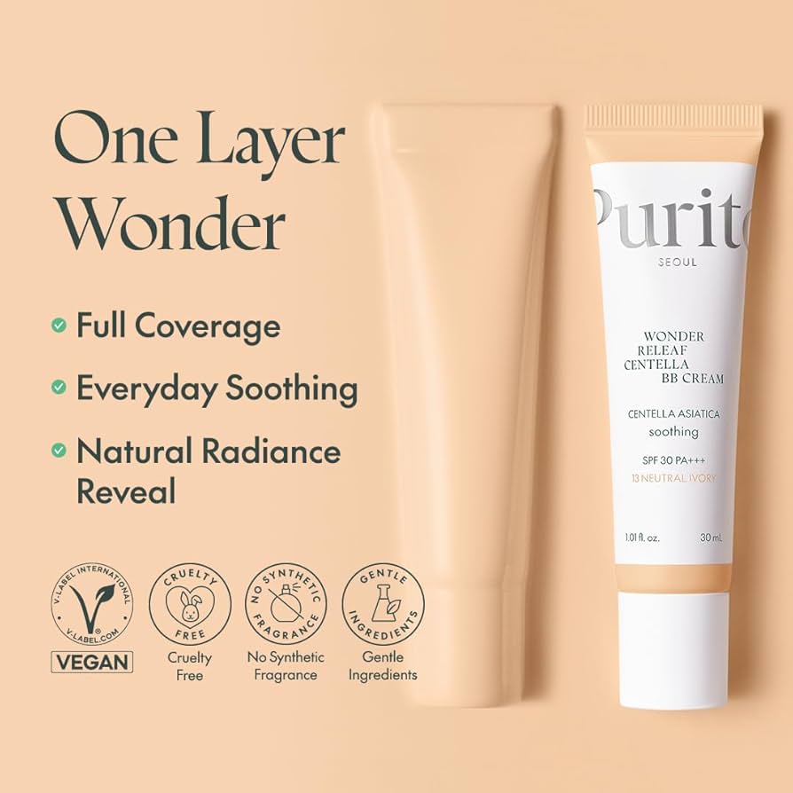Wonder Releaf Centella BB Cream #23 Natural Beige 30ml