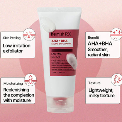 RX AHA BHA Enzyme Scrub 130ml