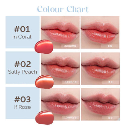 Rom&Nd Dewy-Full Water Tint Lip Tint 01 In Coral 5g