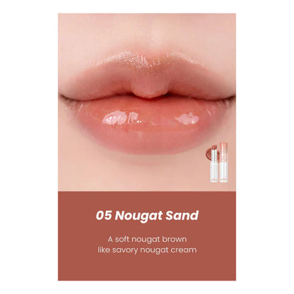 Rom&Nd Glasting Melting Balm Glossy Lip Balm 05 Nougat Sand 3.5g