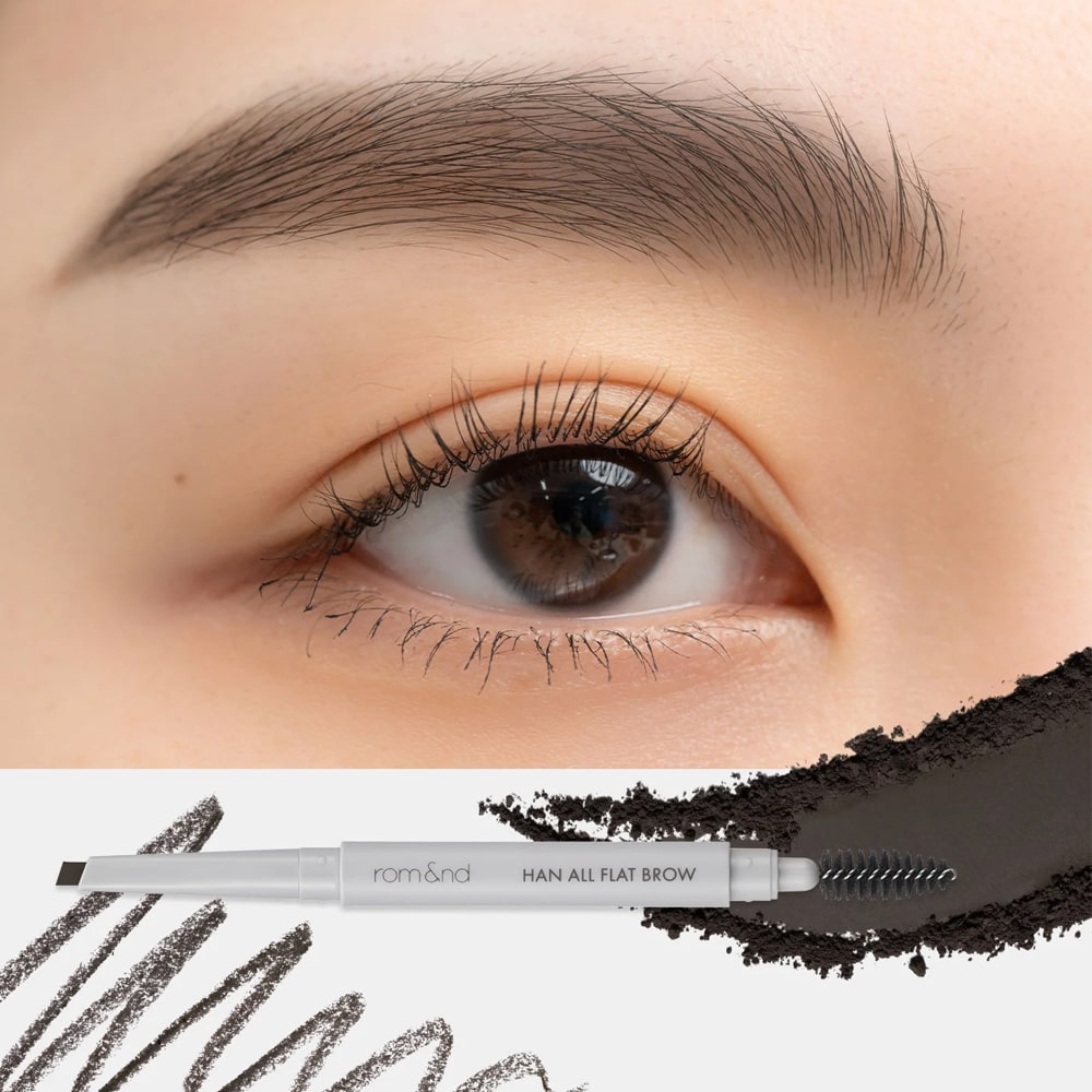Rom&Nd Han All Flat Brow C1 Classic Gray Eyebrow Pencil - 0.17 G