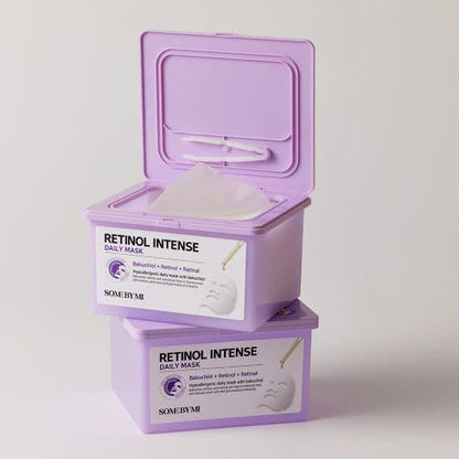 Some By Mi - Retinol Intense Daily Mask - Regenerating and Replenishing Sheet Mask Set - 350ml/30pcs