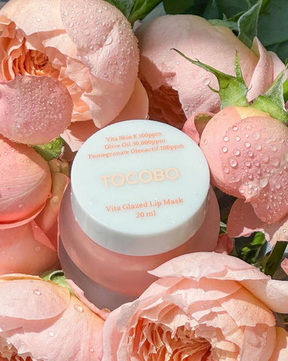 TOCOBO – Mascarilla de Labios Vita Glazed 20ml | Hidratación Intensa & Brillo Nutritivo
