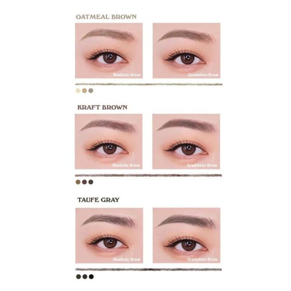 Unleashia Shaper Defining Eyebrow Pencil - 1. Oatmeal Brown