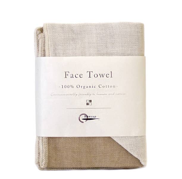 Toallas faciales de alta absorción - Orgánicas: Verde / 35cmx35cm